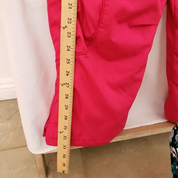 Total Girl Pink Insulated Winter Snow Bib Pants Outdoor Overalls Size 10/12 - Picture 4 of 16